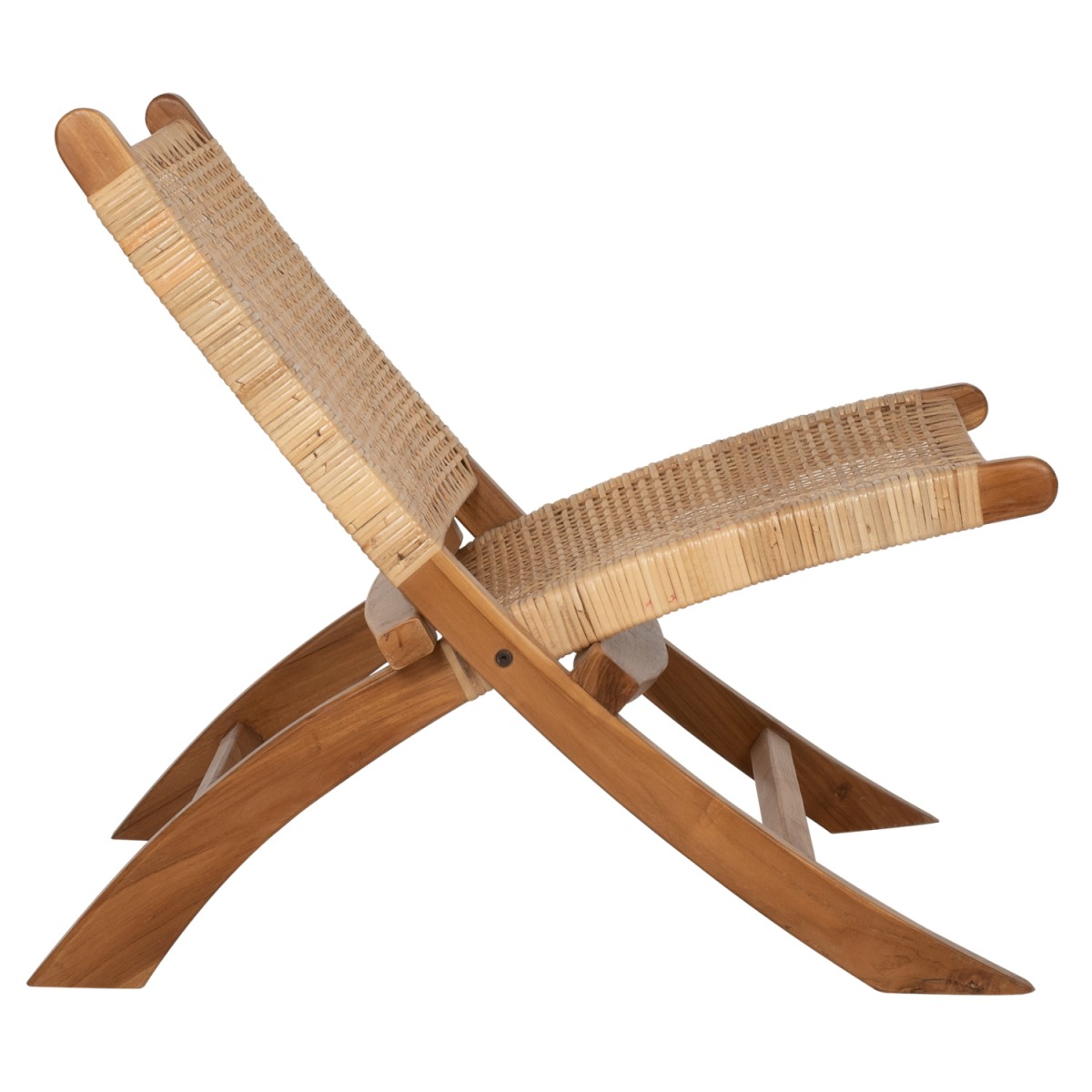 ΚΑΡΕΚΛΑ LOUNGE ΑΝΑΔΙΠΛΟΥΜΕΝΗ ANTIL HM9379.01 ΜΑΣΙΦ ΞΥΛΟ ΤEAK ΦΥΣΙΚΟ 66x77x67Yεκ.