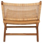 ΚΑΡΕΚΛΑ LOUNGE ΑΝΑΔΙΠΛΟΥΜΕΝΗ ANTIL HM9379.01 ΜΑΣΙΦ ΞΥΛΟ ΤEAK ΦΥΣΙΚΟ 66x77x67Yεκ.