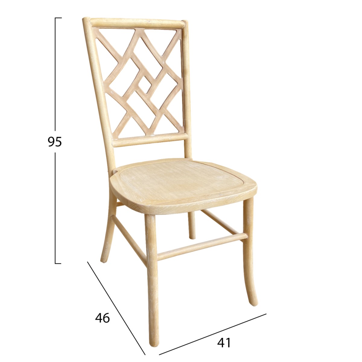 ΚΑΡΕΚΛΑ ΑΠΟ ΞΥΛΟ ΤΟΟΝ WHITE WASH 44.5x48x96Υεκ.HM9410.05 ΚΑΡΕΚΛΑ ΑΠΟ ΞΥΛΟ ΤΟΟΝ WHITE WASH 44.5x48x96Υεκ.HM9410.05