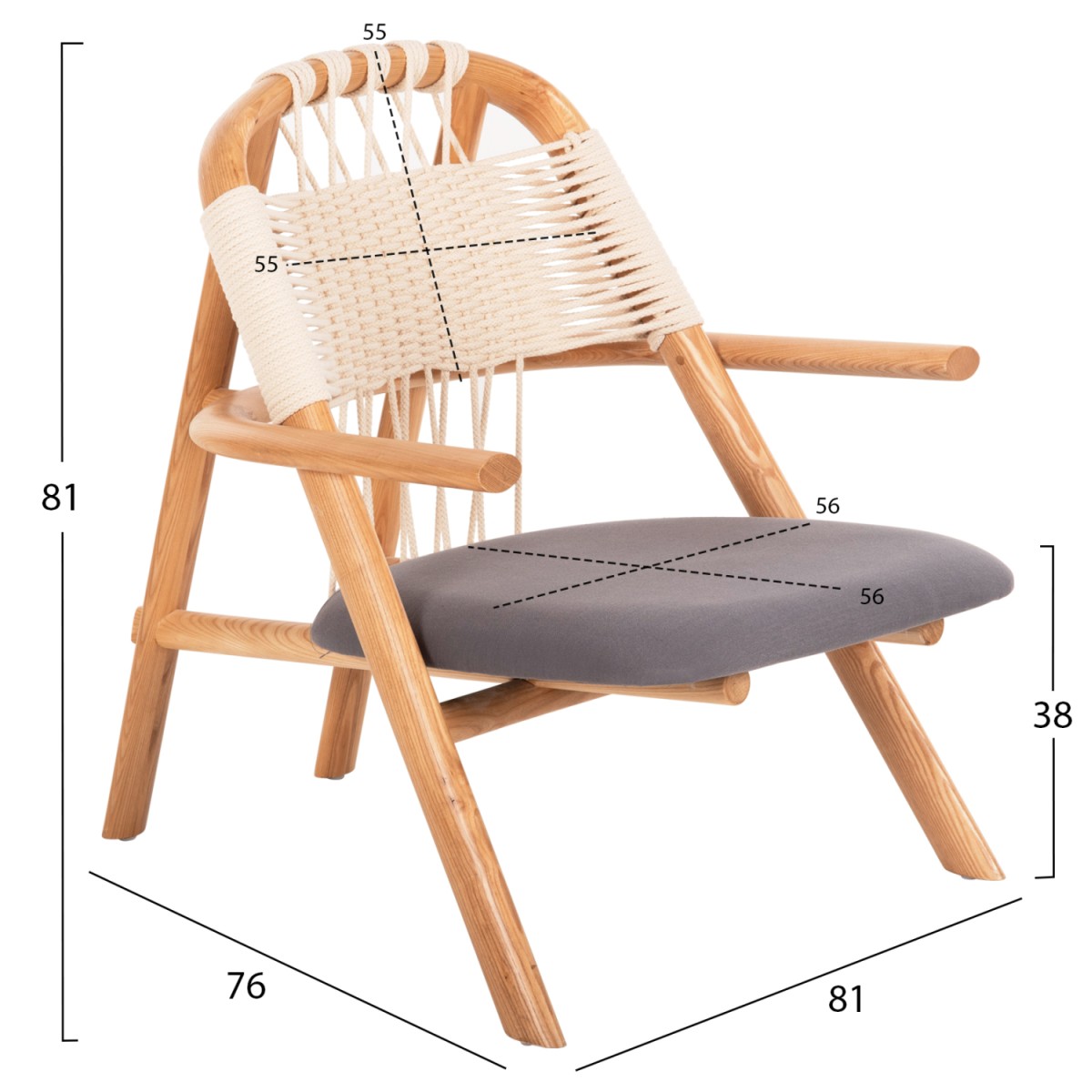 ΠΟΛΥΘΡΟΝΑ CRAFT HM9413.01 ΑΠΟ ΦΡΑΞΙΝΟ ΚΑΙ ΣΧΟΙΝΙ ΦΥΣΙΚΟ 81x76x81Y εκ. ΠΟΛΥΘΡΟΝΑ CRAFT HM9413.01 ΑΠΟ ΦΡΑΞΙΝΟ ΚΑΙ ΣΧΟΙΝΙ ΦΥΣΙΚΟ 81x76x81Y εκ.