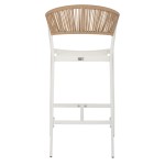 ΣΚΑΜΠΟ ΑΛΟΥΜΙΝΙΟΥ ΛΕΥΚΟ ΜΕ ΜΠΡΑΤΣΑ RATTAN & TEXTLINE 56x58x105Yεκ. HM5892.22 ΣΚΑΜΠΟ ΑΛΟΥΜΙΝΙΟΥ ΛΕΥΚΟ ΜΕ ΜΠΡΑΤΣΑ RATTAN & TEXTLINE 56x58x105Yεκ. HM5892.22