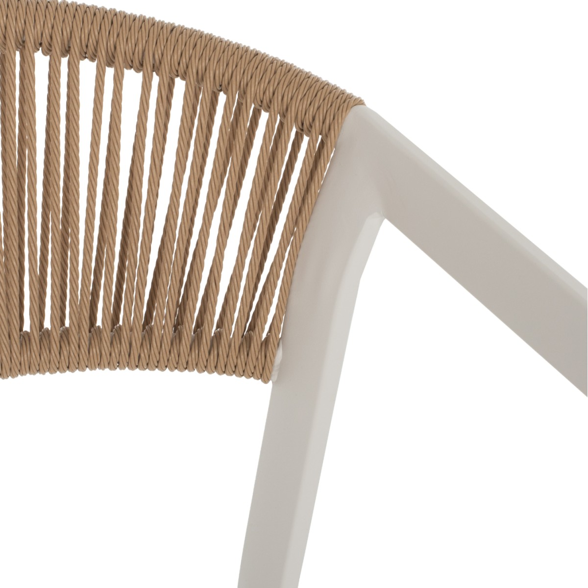 ΣΚΑΜΠΟ ΑΛΟΥΜΙΝΙΟΥ ΛΕΥΚΟ ΜΕ ΜΠΡΑΤΣΑ RATTAN & TEXTLINE 56x58x105Yεκ. HM5892.22 ΣΚΑΜΠΟ ΑΛΟΥΜΙΝΙΟΥ ΛΕΥΚΟ ΜΕ ΜΠΡΑΤΣΑ RATTAN & TEXTLINE 56x58x105Yεκ. HM5892.22