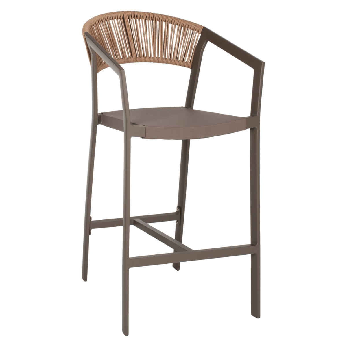 ΣΚΑΜΠΟ ΑΛΟΥΜΙΝΙΟΥ ΣΑΜΠΑΝΙ ΜΕ ΜΠΡΑΤΣΑ RATTAN & TEXTLINE 56x58x105Yεκ.HM5892.23 ΣΚΑΜΠΟ ΑΛΟΥΜΙΝΙΟΥ ΣΑΜΠΑΝΙ ΜΕ ΜΠΡΑΤΣΑ RATTAN & TEXTLINE 56x58x105Yεκ.HM5892.23
