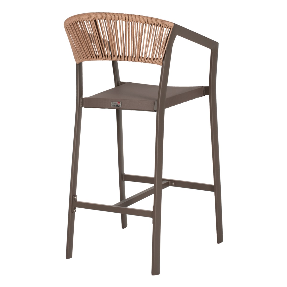 ΣΚΑΜΠΟ ΑΛΟΥΜΙΝΙΟΥ ΣΑΜΠΑΝΙ ΜΕ ΜΠΡΑΤΣΑ RATTAN & TEXTLINE 56x58x105Yεκ.HM5892.23 ΣΚΑΜΠΟ ΑΛΟΥΜΙΝΙΟΥ ΣΑΜΠΑΝΙ ΜΕ ΜΠΡΑΤΣΑ RATTAN & TEXTLINE 56x58x105Yεκ.HM5892.23