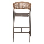 ΣΚΑΜΠΟ ΑΛΟΥΜΙΝΙΟΥ ΣΑΜΠΑΝΙ ΜΕ ΜΠΡΑΤΣΑ RATTAN & TEXTLINE 56x58x105Yεκ.HM5892.23 ΣΚΑΜΠΟ ΑΛΟΥΜΙΝΙΟΥ ΣΑΜΠΑΝΙ ΜΕ ΜΠΡΑΤΣΑ RATTAN & TEXTLINE 56x58x105Yεκ.HM5892.23