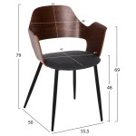 ΚΑΡΕΚΛΑ VELP HM9616.04 ΞΥΛΟ ΣΕ ΚΑΡΥΔΙ-ΓΚΡΙ ΥΦΑΣΜΑ-ΜΑΥΡΑ ΜΕΤΑΛ. ΠΟΔΙΑ 55,5x50x79Υεκ. ΚΑΡΕΚΛΑ VELP HM9616.04 ΞΥΛΟ ΣΕ ΚΑΡΥΔΙ-ΓΚΡΙ ΥΦΑΣΜΑ-ΜΑΥΡΑ ΜΕΤΑΛ. ΠΟΔΙΑ 55,5x50x79Υεκ.