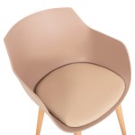 ΚΑΡΕΚΛΑ ΤΡΑΠΕΖΑΡΙΑΣ LUCIE HM8242.11 CAPUCCINO PP-ΜΕΤΑΛ. ΠΟΔΙΑ ΟΨΗ ΞΥΛΟΥ 56x55,5x80Υεκ ΚΑΡΕΚΛΑ ΤΡΑΠΕΖΑΡΙΑΣ LUCIE HM8242.11 CAPUCCINO PP-ΜΕΤΑΛ. ΠΟΔΙΑ ΟΨΗ ΞΥΛΟΥ 56x55,5x80Υεκ