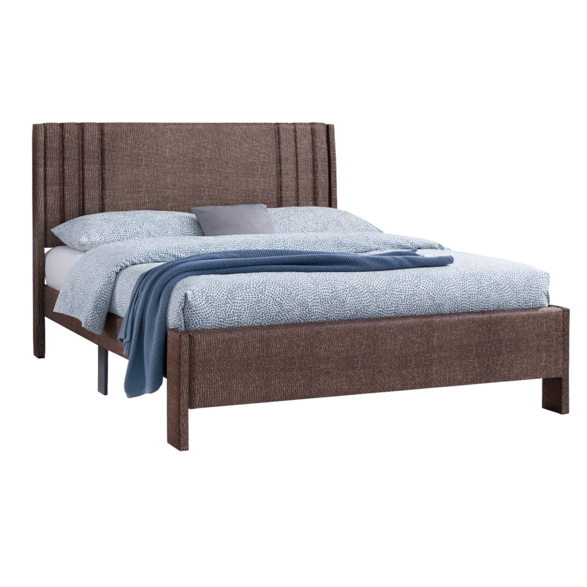 ΚΡΕΒΑΤΙ ΔΙΠΛΟ CREDENCE HM685.03 ΚΑΦΕ ΥΦΑΣΜΑ ΓΙΑ ΣΤΡΩΜΑ 160Χ200εκ. ΚΡΕΒΑΤΙ ΔΙΠΛΟ CREDENCE HM685.03 ΚΑΦΕ ΥΦΑΣΜΑ ΓΙΑ ΣΤΡΩΜΑ 160Χ200εκ.