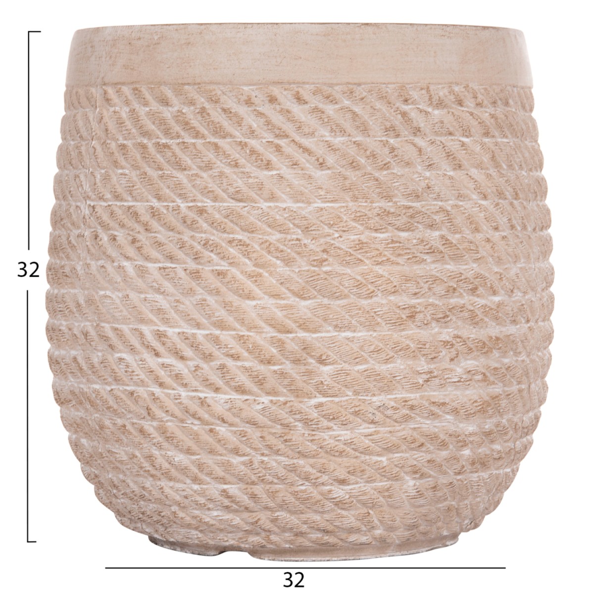 ΣΕΤ 4ΤΜΧ ΓΛΑΣΤΡΕΣ ΣΤΡΟΓΓΥΛΕΣ GARDENER HM4722 FIBERCLAY--IVORY CEMENT Φ54x54Υεκ ΣΕΤ 4ΤΜΧ ΓΛΑΣΤΡΕΣ ΣΤΡΟΓΓΥΛΕΣ GARDENER HM4722 FIBERCLAY--IVORY CEMENT Φ54x54Υεκ