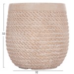 ΣΕΤ 4ΤΜΧ ΓΛΑΣΤΡΕΣ ΣΤΡΟΓΓΥΛΕΣ GARDENER HM4722 FIBERCLAY--IVORY CEMENT Φ54x54Υεκ ΣΕΤ 4ΤΜΧ ΓΛΑΣΤΡΕΣ ΣΤΡΟΓΓΥΛΕΣ GARDENER HM4722 FIBERCLAY--IVORY CEMENT Φ54x54Υεκ