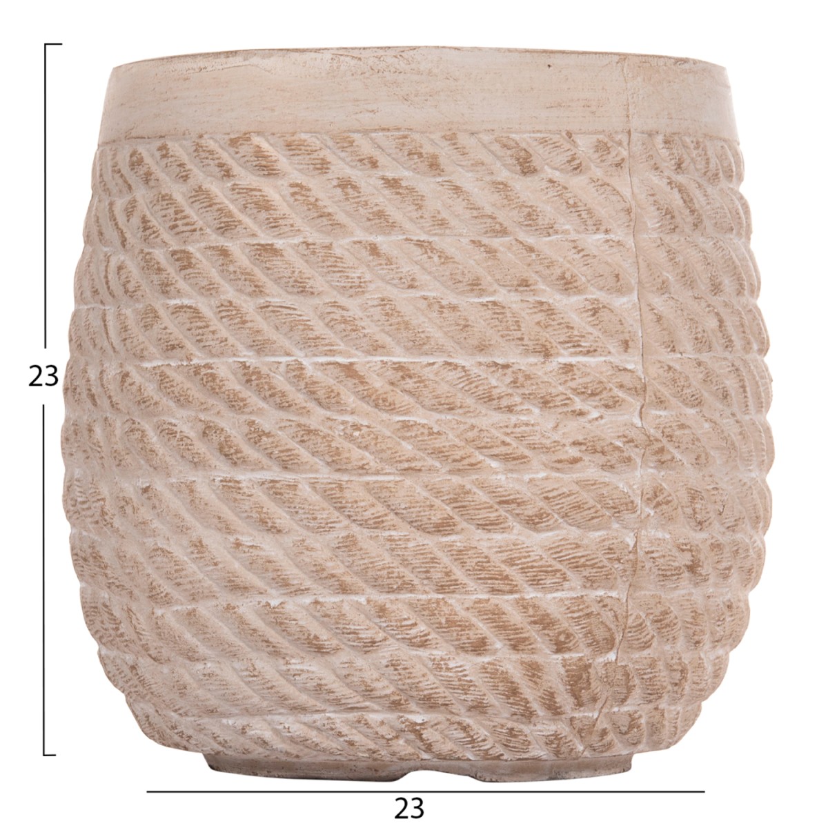 ΣΕΤ 4ΤΜΧ ΓΛΑΣΤΡΕΣ ΣΤΡΟΓΓΥΛΕΣ GARDENER HM4722 FIBERCLAY--IVORY CEMENT Φ54x54Υεκ ΣΕΤ 4ΤΜΧ ΓΛΑΣΤΡΕΣ ΣΤΡΟΓΓΥΛΕΣ GARDENER HM4722 FIBERCLAY--IVORY CEMENT Φ54x54Υεκ