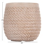 ΣΕΤ 4ΤΜΧ ΓΛΑΣΤΡΕΣ ΣΤΡΟΓΓΥΛΕΣ GARDENER HM4722 FIBERCLAY--IVORY CEMENT Φ54x54Υεκ ΣΕΤ 4ΤΜΧ ΓΛΑΣΤΡΕΣ ΣΤΡΟΓΓΥΛΕΣ GARDENER HM4722 FIBERCLAY--IVORY CEMENT Φ54x54Υεκ