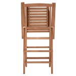 ΠΟΛΥΘΡΟΝΑ ΤΡΑΠΕΖΑΡΙΑΣ ΠΤΥΣΣΟΜΕΝΗ CRANDER HM6377 ΞΥΛΟ TEAK 53x63x90Υεκ.