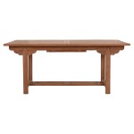 TΡΑΠΕΖΙ ΤΡΑΠΕΖΑΡΙΑΣ ΑΝΟΙΓΟΜΕΝΟ CRANDER HM6376 ΞΥΛΟ TEAK ΣΕ ΦΥΣΙΚΟ 180-240x100x76Υεκ