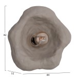 ΕΠΙΤΟΙΧΙΟ ΦΩΤΙΣΤΙΚΟ LUXON HM4701.03L FIBER CEMENT ΣΕ ΓΚΡΙ 44x15x42Υεκ.