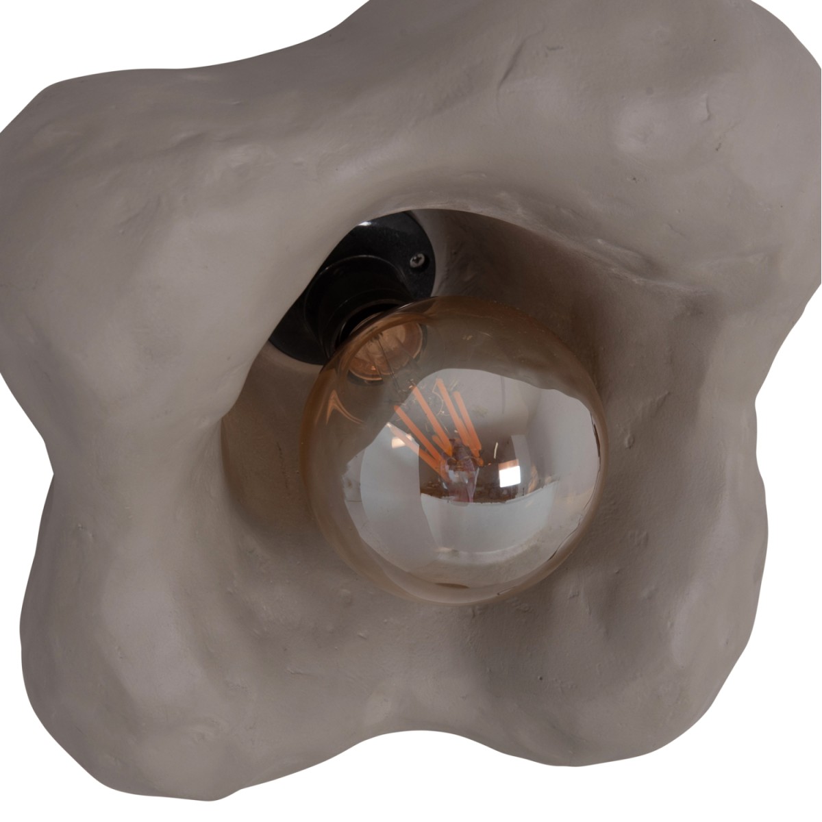 ΕΠΙΤΟΙΧΙΟ ΦΩΤΙΣΤΙΚΟ LUXON HM4701.03M FIBER CEMENT ΣΕ ΓΚΡΙ 28x15x28Υεκ.