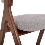 ΚΑΡΕΚΛΑ NEKKER HM9739.02 RUBBERWOOD ΣΕ ΚΑΡΥΔΙ-ΓΚΡΙ ΥΦΑΣΜΑ ΚΑΘΙΣΜΑ 56x55x78Yεκ. ΚΑΡΕΚΛΑ NEKKER HM9739.02 RUBBERWOOD ΣΕ ΚΑΡΥΔΙ-ΓΚΡΙ ΥΦΑΣΜΑ ΚΑΘΙΣΜΑ 56x55x78Yεκ.