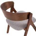 ΚΑΡΕΚΛΑ NEKKER HM9739.02 RUBBERWOOD ΣΕ ΚΑΡΥΔΙ-ΓΚΡΙ ΥΦΑΣΜΑ ΚΑΘΙΣΜΑ 56x55x78Yεκ. ΚΑΡΕΚΛΑ NEKKER HM9739.02 RUBBERWOOD ΣΕ ΚΑΡΥΔΙ-ΓΚΡΙ ΥΦΑΣΜΑ ΚΑΘΙΣΜΑ 56x55x78Yεκ.
