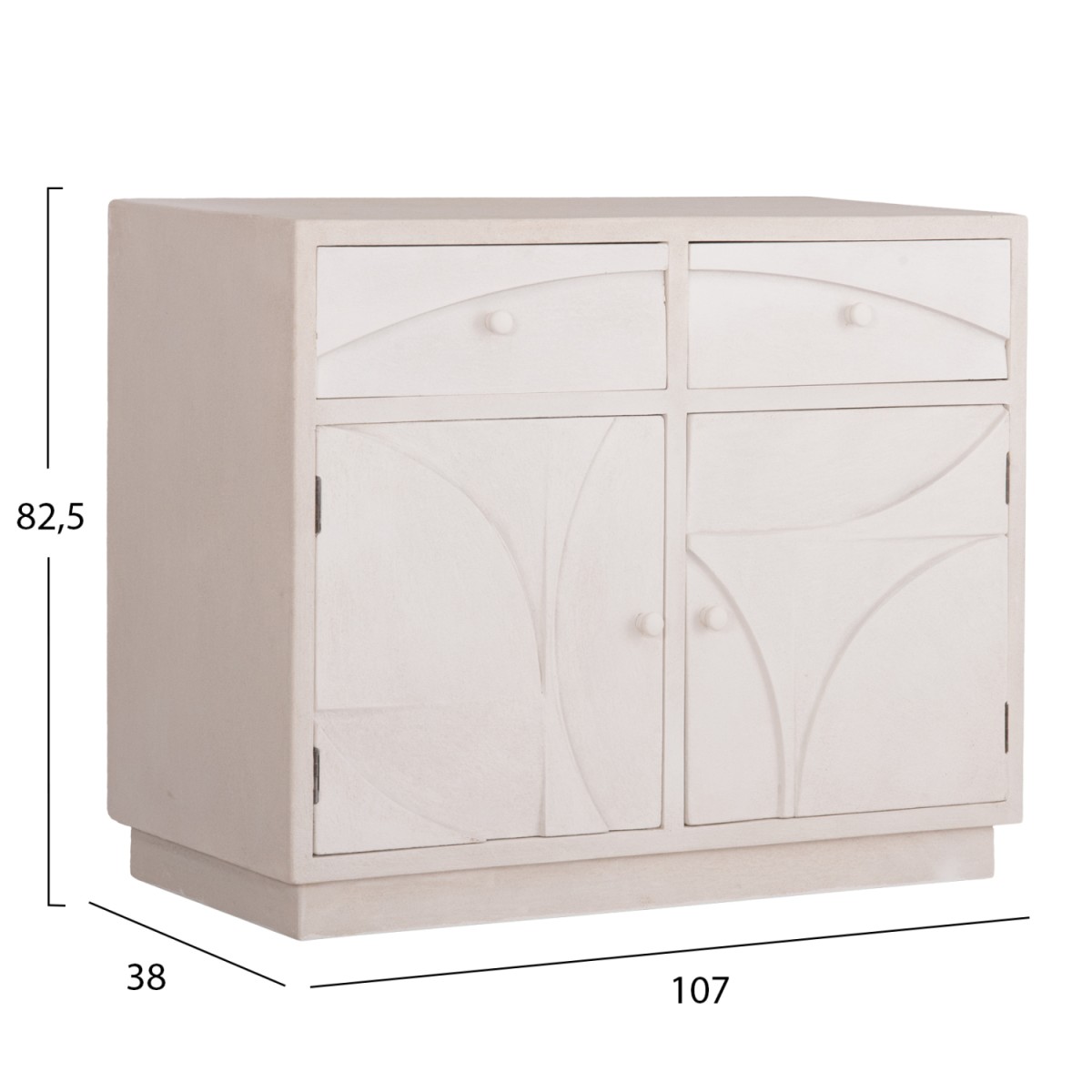 ΜΠΟΥΦΕΣ ΣΕΙΡΑ SANTORINI HM18046 MDF ΣΕ ΥΠΟΛΕΥΚΟ ΧΡΩΜΑ-2 ΣΥΡΤΑΡΙΑ & 2 ΠΟΡΤΕΣ 107x38x82,5Υεκ. ΜΠΟΥΦΕΣ ΣΕΙΡΑ SANTORINI HM18046 MDF ΣΕ ΥΠΟΛΕΥΚΟ ΧΡΩΜΑ-2 ΣΥΡΤΑΡΙΑ & 2 ΠΟΡΤΕΣ 107x38x82,5Υεκ.