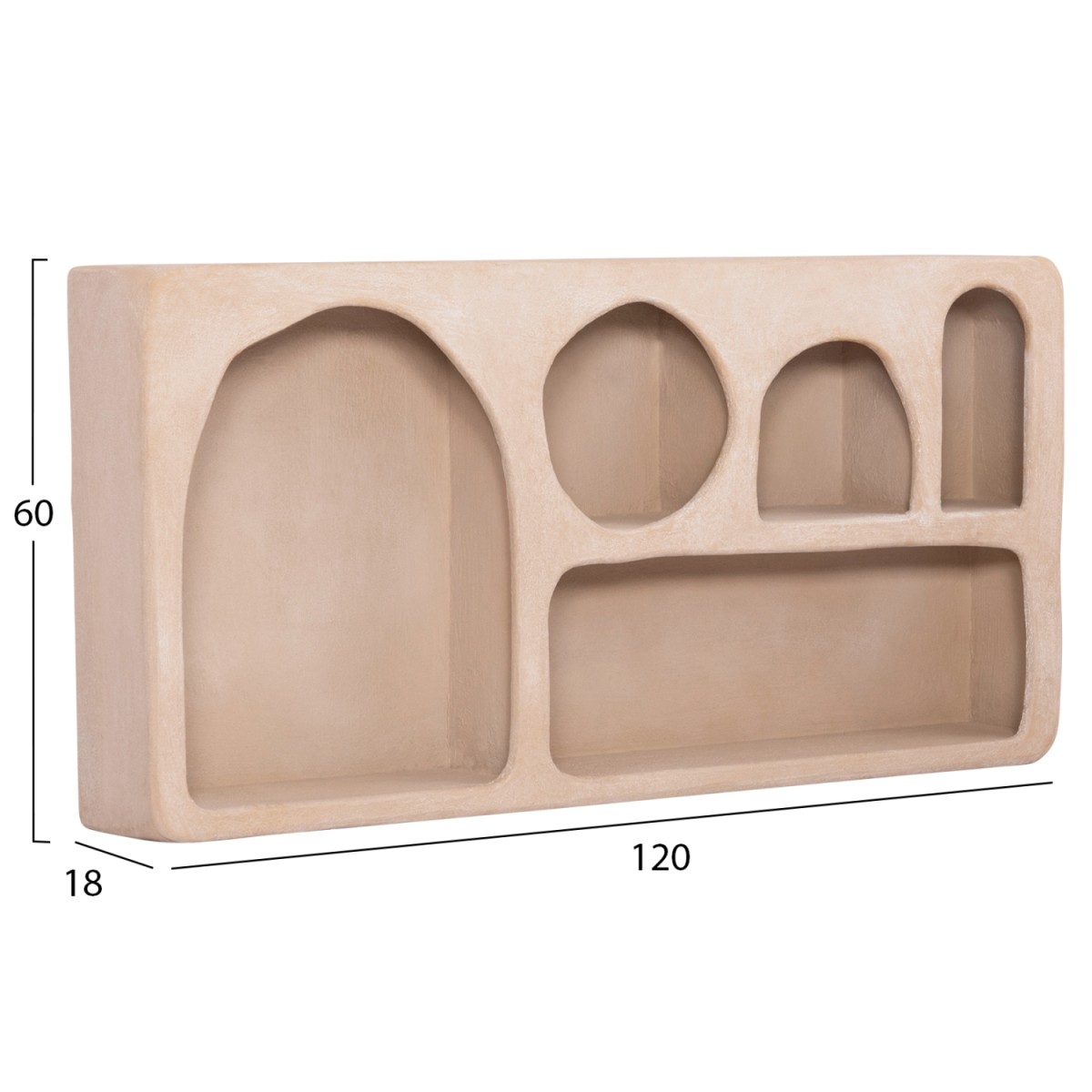 ΡΑΦΙ ΤΟΙΧΟΥ ΣΕΙΡΑ SANTORINI HM18063.02 MDF ΣΕ ΚΑΦΕ 120x18x60Υεκ. ΡΑΦΙ ΤΟΙΧΟΥ ΣΕΙΡΑ SANTORINI HM18063.02 MDF ΣΕ ΚΑΦΕ 120x18x60Υεκ.
