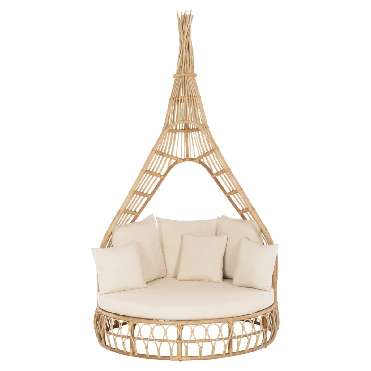 ΚΑΝΑΠΕΣ ΕΞΩΤ.ΧΩΡΟΥ ΣΤΡΟΓΓΥΛΟΣ MARJOM HM9765 ΦΥΣΙΚΟ RATTAN-ΕΚΡΟΥ ΥΦΑΣΜΑ Φ148x287Υεκ. ΚΑΝΑΠΕΣ ΕΞΩΤ.ΧΩΡΟΥ ΣΤΡΟΓΓΥΛΟΣ MARJOM HM9765 ΦΥΣΙΚΟ RATTAN-ΕΚΡΟΥ ΥΦΑΣΜΑ Φ148x287Υεκ.