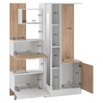 ΕΠΙΠΛΟ ΕΙΣΟΔΟΥ ΜΕ ΡΑΦΙΑ & ΚΑΘΡΕΠΤΗ ILIANA HM2265 ΛΕΥΚΟ-SONAMA 125,5x37,5x166,5Y εκ. ΕΠΙΠΛΟ ΕΙΣΟΔΟΥ ΜΕ ΡΑΦΙΑ & ΚΑΘΡΕΠΤΗ ILIANA HM2265 ΛΕΥΚΟ-SONAMA 125,5x37,5x166,5Y εκ.