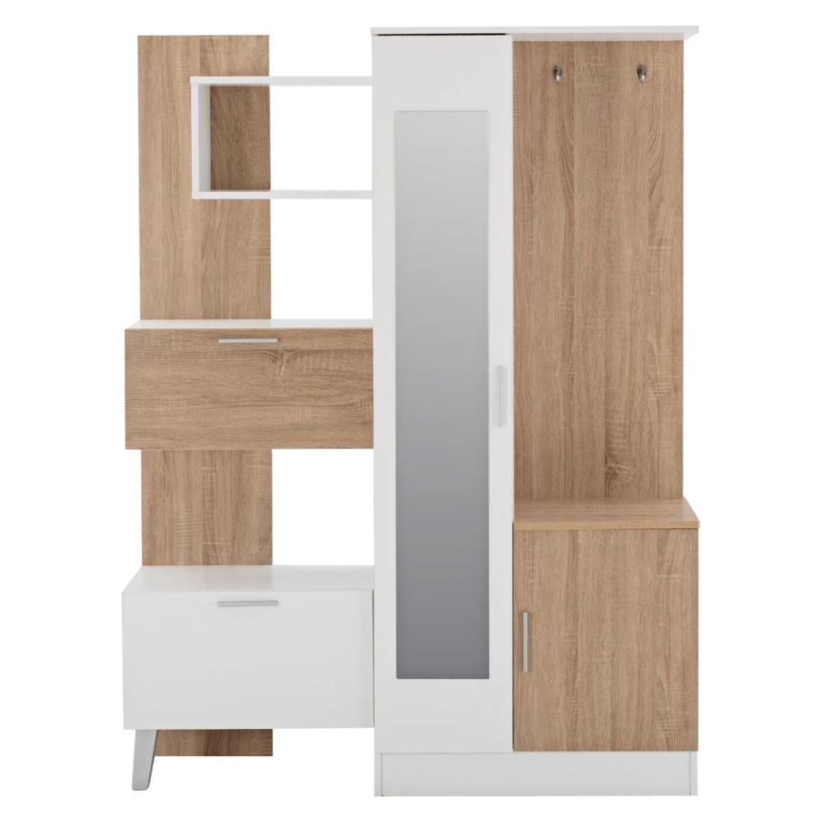 ΕΠΙΠΛΟ ΕΙΣΟΔΟΥ ΜΕ ΡΑΦΙΑ & ΚΑΘΡΕΠΤΗ ILIANA HM2265 ΛΕΥΚΟ-SONAMA 125,5x37,5x166,5Y εκ. ΕΠΙΠΛΟ ΕΙΣΟΔΟΥ ΜΕ ΡΑΦΙΑ & ΚΑΘΡΕΠΤΗ ILIANA HM2265 ΛΕΥΚΟ-SONAMA 125,5x37,5x166,5Y εκ.