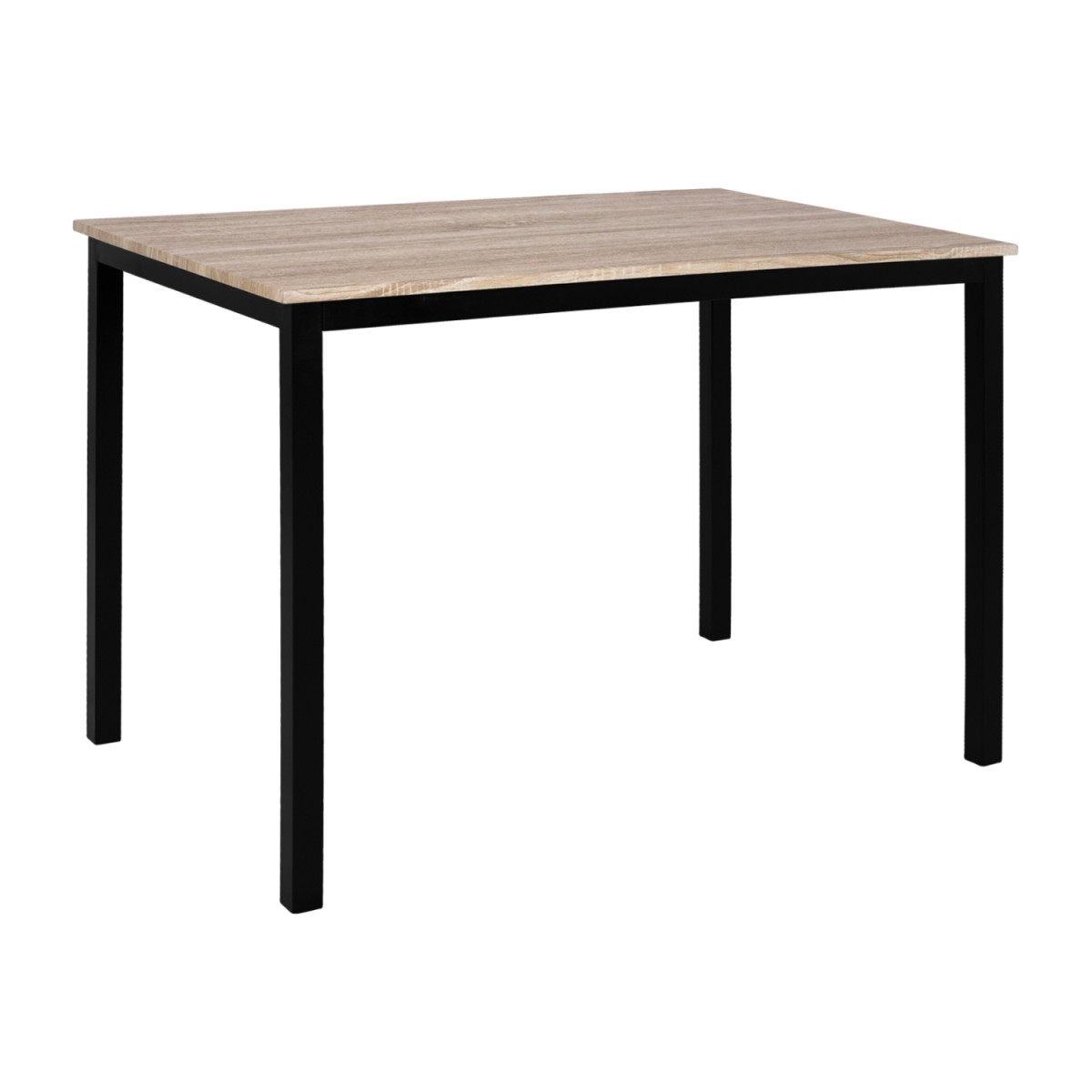 ΤΡΑΠΕΖΙ ΤΡΑΠΕΖΑΡΙΑΣ PANYA HM8332, 110X70Χ76 SONOMA, ΜΑΥΡΑ ΠΟΔΙΑ ΤΡΑΠΕΖΙ ΤΡΑΠΕΖΑΡΙΑΣ PANYA HM8332, 110X70Χ76 SONOMA, ΜΑΥΡΑ ΠΟΔΙΑ