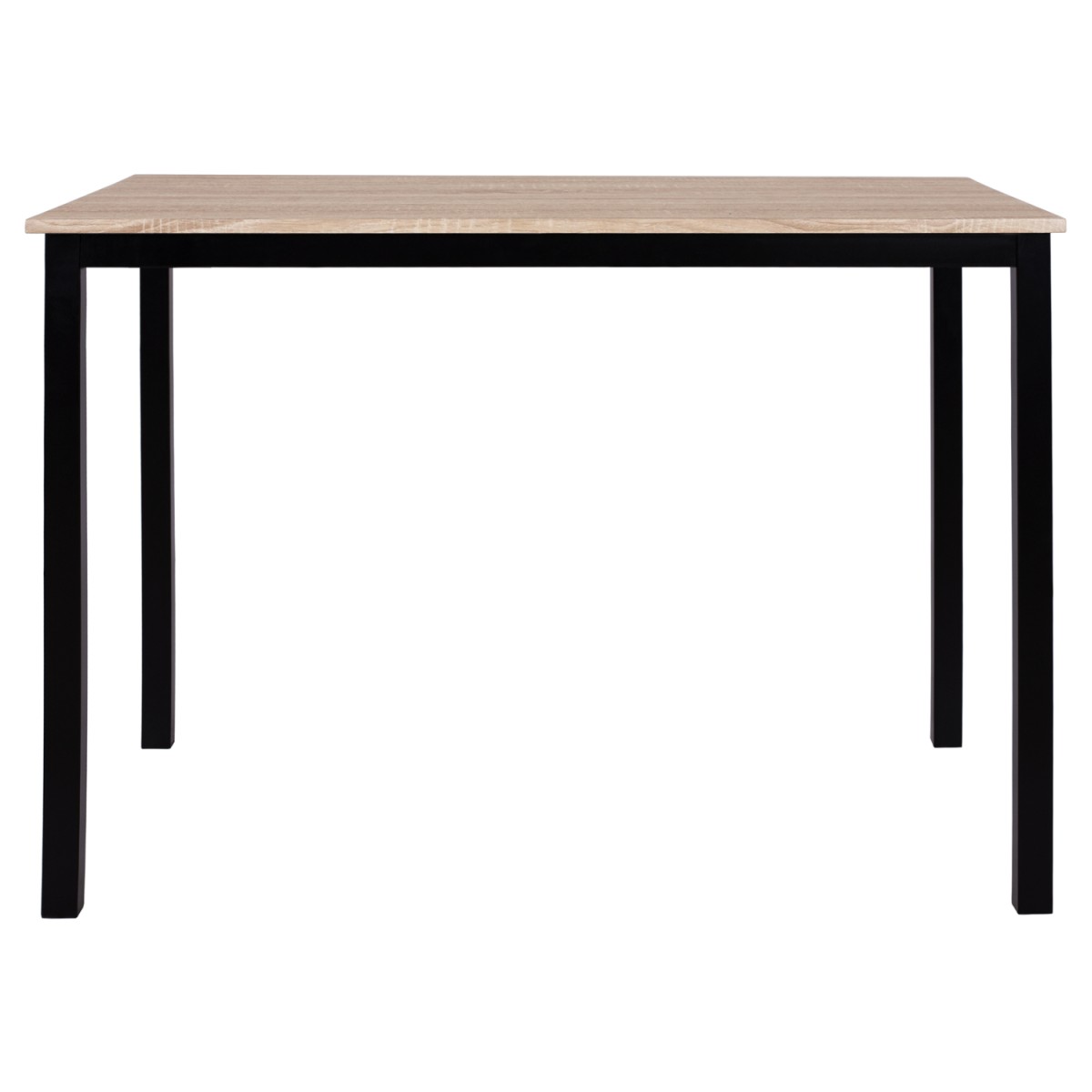 ΤΡΑΠΕΖΙ ΤΡΑΠΕΖΑΡΙΑΣ PANYA HM8332, 110X70Χ76 SONOMA, ΜΑΥΡΑ ΠΟΔΙΑ ΤΡΑΠΕΖΙ ΤΡΑΠΕΖΑΡΙΑΣ PANYA HM8332, 110X70Χ76 SONOMA, ΜΑΥΡΑ ΠΟΔΙΑ