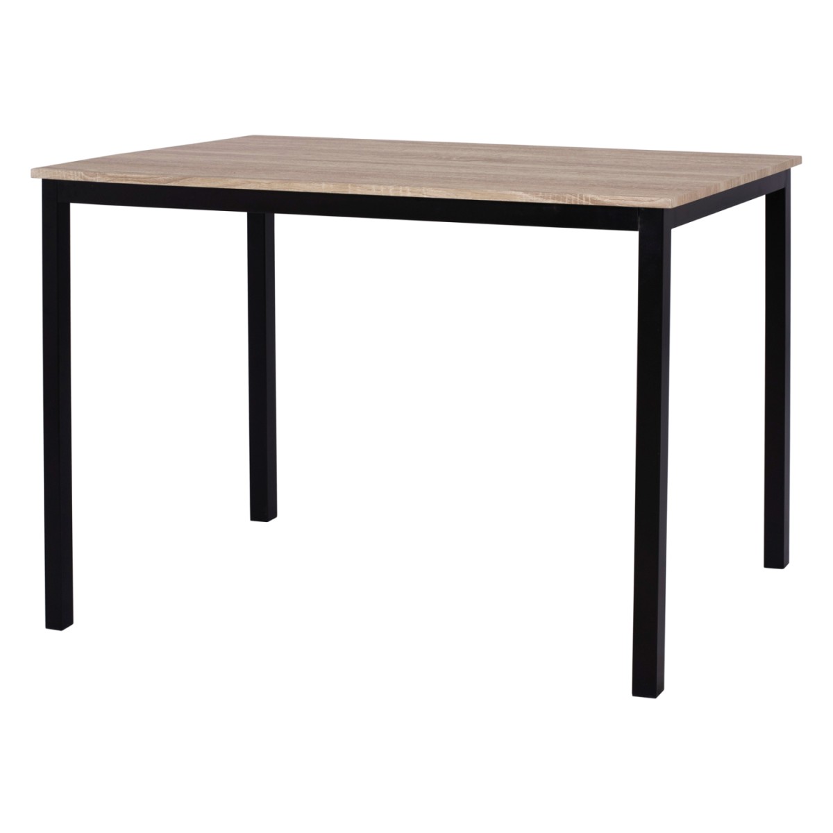 ΤΡΑΠΕΖΙ ΤΡΑΠΕΖΑΡΙΑΣ PANYA HM8332, 110X70Χ76 SONOMA, ΜΑΥΡΑ ΠΟΔΙΑ ΤΡΑΠΕΖΙ ΤΡΑΠΕΖΑΡΙΑΣ PANYA HM8332, 110X70Χ76 SONOMA, ΜΑΥΡΑ ΠΟΔΙΑ