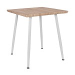 ΤΡΑΠΕΖΙ ΤΡΑΠΕΖΑΡΙΑΣ PALOMA HM8335.02, 70Χ70X76,5, SONOMA, ΛΕΥΚΑ ΠΟΔΙΑ ΤΡΑΠΕΖΙ ΤΡΑΠΕΖΑΡΙΑΣ PALOMA HM8335.02, 70Χ70X76,5, SONOMA, ΛΕΥΚΑ ΠΟΔΙΑ