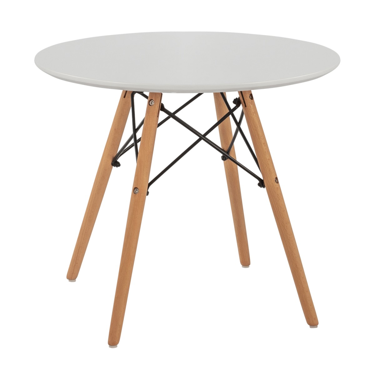 ΤΡΑΠΕΖΙ MINIMAL KID HM8451.01 ΣΤΡΟΓΓYΛΟ Φ60X51Υ ΛΕΥΚΟ ΤΡΑΠΕΖΙ MINIMAL KID HM8451.01 ΣΤΡΟΓΓYΛΟ Φ60X51Υ ΛΕΥΚΟ