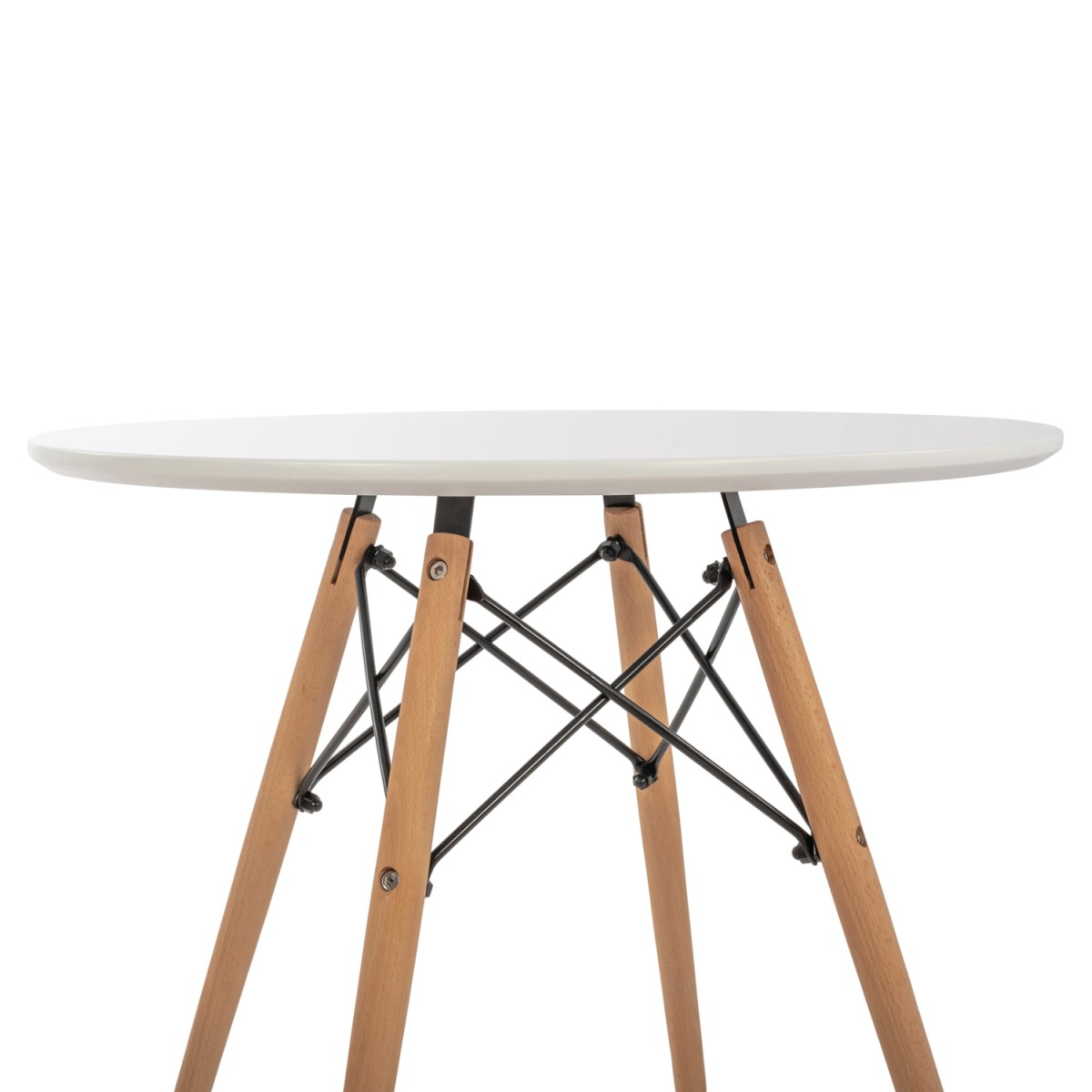 ΤΡΑΠΕΖΙ MINIMAL KID HM8451.01 ΣΤΡΟΓΓYΛΟ Φ60X51Υ ΛΕΥΚΟ ΤΡΑΠΕΖΙ MINIMAL KID HM8451.01 ΣΤΡΟΓΓYΛΟ Φ60X51Υ ΛΕΥΚΟ