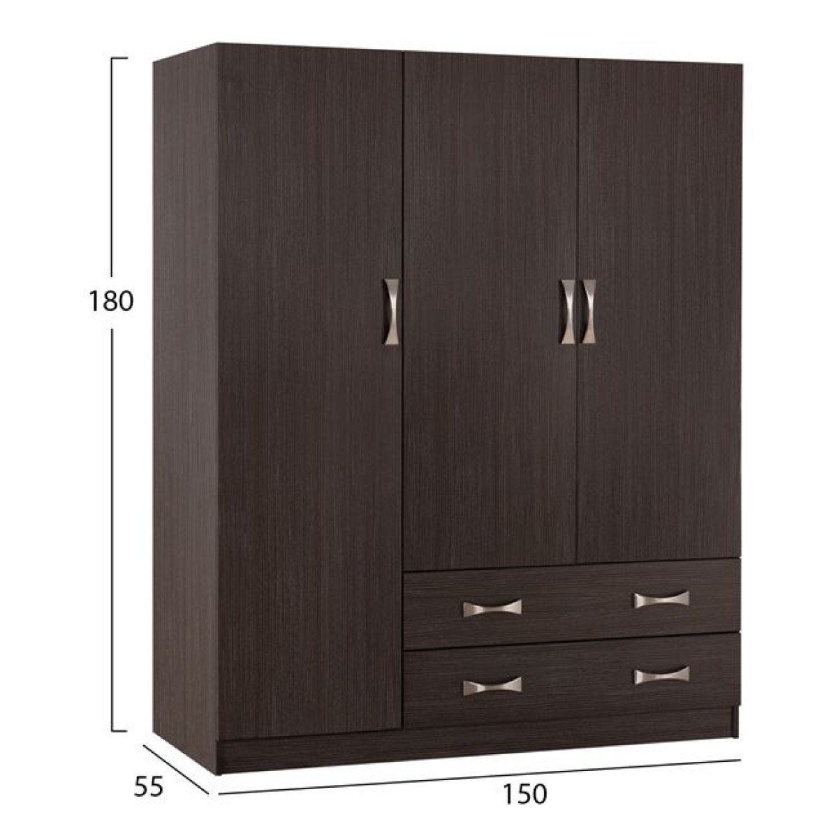 ΝΤΟΥΛΑΠΑ 3ΦΥΛΛΗ CARLY HM384.01 ΜΕ ΔΥΟ ΣΥΡΤΑΡΙΑ ZEBRANO 150X55Χ180Υεκ. ΝΤΟΥΛΑΠΑ 3ΦΥΛΛΗ CARLY HM384.01 ΜΕ ΔΥΟ ΣΥΡΤΑΡΙΑ ZEBRANO 150X55Χ180Υεκ.