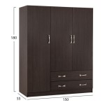 ΝΤΟΥΛΑΠΑ 3ΦΥΛΛΗ CARLY HM384.01 ΜΕ ΔΥΟ ΣΥΡΤΑΡΙΑ ZEBRANO 150X55Χ180Υεκ. ΝΤΟΥΛΑΠΑ 3ΦΥΛΛΗ CARLY HM384.01 ΜΕ ΔΥΟ ΣΥΡΤΑΡΙΑ ZEBRANO 150X55Χ180Υεκ.