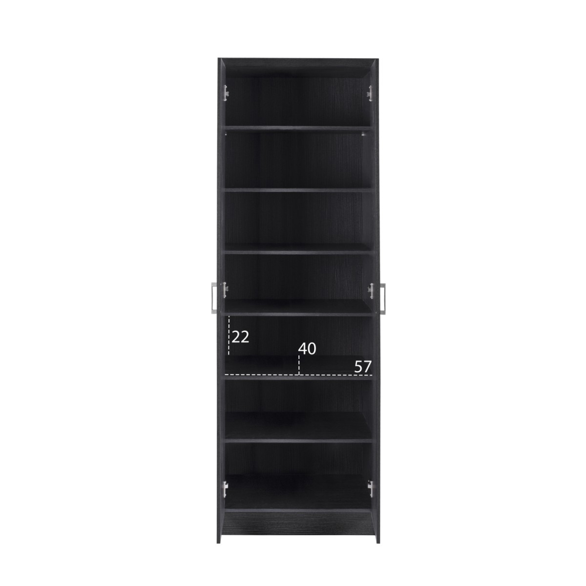 ΠΑΠΟΥΤΣΟΘΗΚΗ ΞΥΛΙΝΗ DAYANNA ΜΕ 6 ΡΑΦΙΑ 60X43X180.5εκ. ZEBRANO HM2379.01 ΠΑΠΟΥΤΣΟΘΗΚΗ ΞΥΛΙΝΗ DAYANNA ΜΕ 6 ΡΑΦΙΑ 60X43X180.5εκ. ZEBRANO HM2379.01
