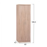 ΠΑΠΟΥΤΣΟΘΗΚΗ ΞΥΛΙΝΗ DAYANNA ΜΕ 6 ΡΑΦΙΑ 60X43X180.5εκ. SONAMA HM2379.02 ΠΑΠΟΥΤΣΟΘΗΚΗ ΞΥΛΙΝΗ DAYANNA ΜΕ 6 ΡΑΦΙΑ 60X43X180.5εκ. SONAMA HM2379.02