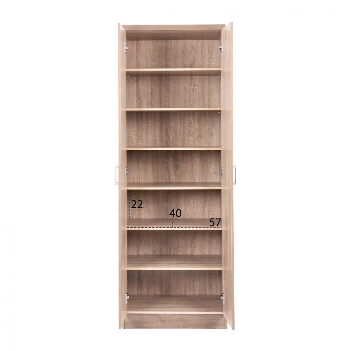 ΠΑΠΟΥΤΣΟΘΗΚΗ ΞΥΛΙΝΗ DAYANNA ΜΕ 6 ΡΑΦΙΑ 60X43X180.5εκ. SONAMA HM2379.02 ΠΑΠΟΥΤΣΟΘΗΚΗ ΞΥΛΙΝΗ DAYANNA ΜΕ 6 ΡΑΦΙΑ 60X43X180.5εκ. SONAMA HM2379.02