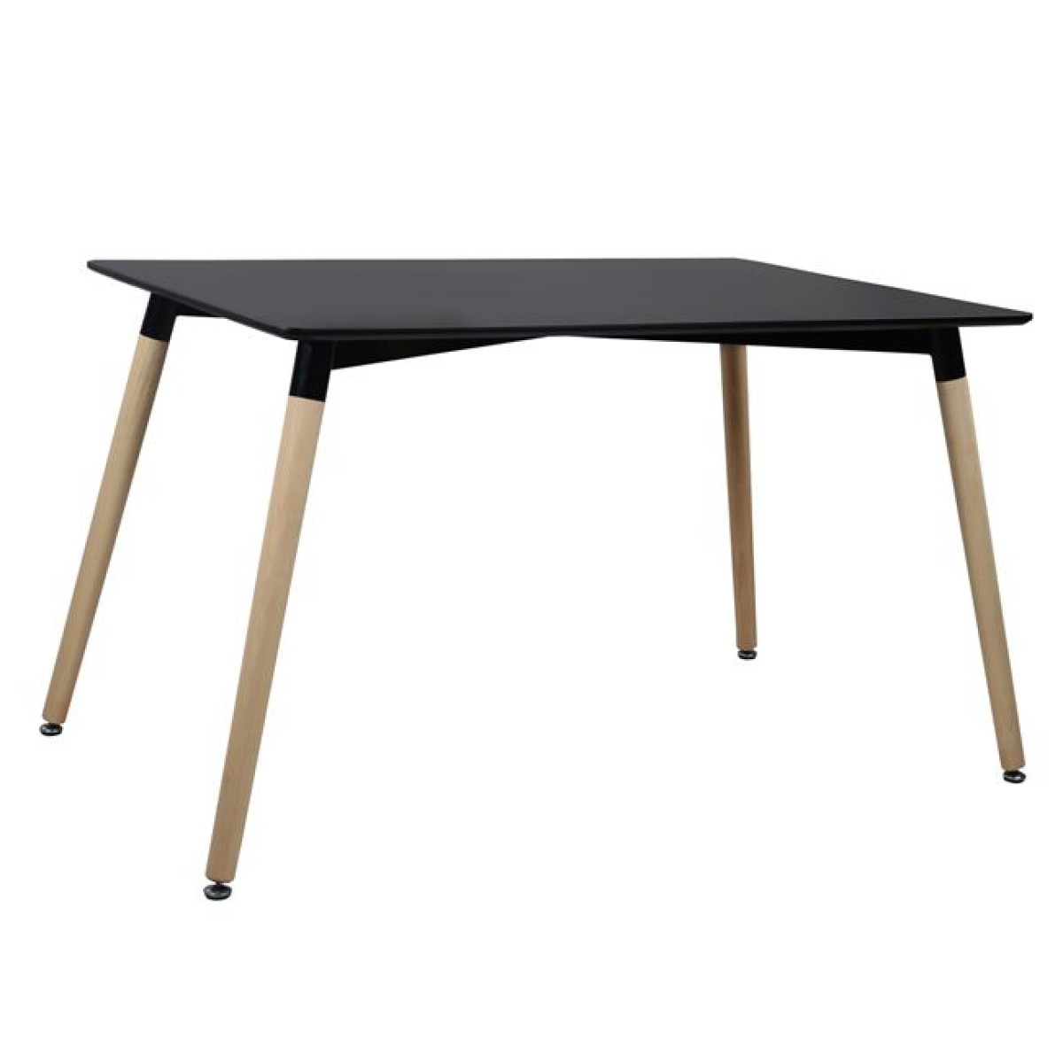 ΤΡΑΠΕΖΙ HM8697.02 MINIMAL, μαύρο MDF, ξύλινα πόδια οξιά, 160Χ90X74Υεκ. ΤΡΑΠΕΖΙ HM8697.02 MINIMAL, μαύρο MDF, ξύλινα πόδια οξιά, 160Χ90X74Υεκ.