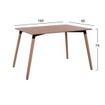 ΤΡΑΠΕΖΙ HM8697.04 MINIMAL, 160Χ90X74,5, ΦΥΣΙΚΟ ΜΕ ΞΥΛΙΝΑ ΠΟΔΙΑ ΟΞΙΑ ΤΡΑΠΕΖΙ HM8697.04 MINIMAL, 160Χ90X74,5, ΦΥΣΙΚΟ ΜΕ ΞΥΛΙΝΑ ΠΟΔΙΑ ΟΞΙΑ