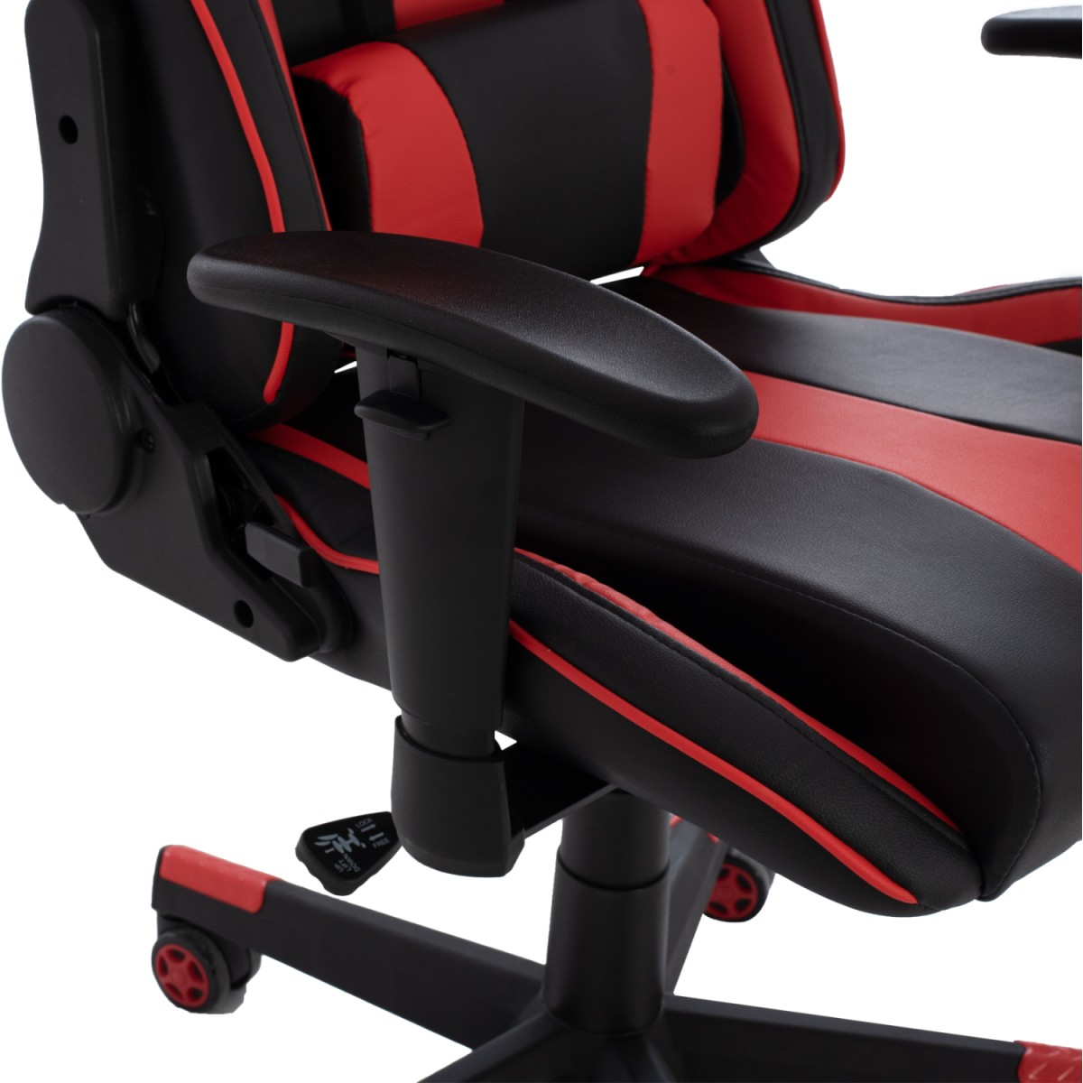 ΚΑΡΕΚΛΑ ΓΡΑΦΕΙΟΥ GAMING DOCKS HM1162.01 ΜΑΥΡΟ ΚΟΚΚΙΝΟ PU 67x70x130 εκ. ΚΑΡΕΚΛΑ ΓΡΑΦΕΙΟΥ GAMING DOCKS HM1162.01 ΜΑΥΡΟ ΚΟΚΚΙΝΟ PU 67x70x130 εκ.