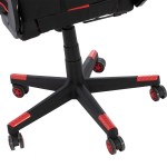 ΚΑΡΕΚΛΑ ΓΡΑΦΕΙΟΥ GAMING DOCKS HM1162.01 ΜΑΥΡΟ ΚΟΚΚΙΝΟ PU 67x70x130 εκ. ΚΑΡΕΚΛΑ ΓΡΑΦΕΙΟΥ GAMING DOCKS HM1162.01 ΜΑΥΡΟ ΚΟΚΚΙΝΟ PU 67x70x130 εκ.