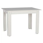ΤΡΑΠΕΖΙ ΚΟΥΖΙΝΑΣ 110x80x77Υεκ. ΛΕΥΚΟ HM2428.03 ΤΡΑΠΕΖΙ ΚΟΥΖΙΝΑΣ 110x80x77Υεκ. ΛΕΥΚΟ HM2428.03
