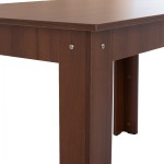 ΤΡΑΠΕΖΙ ΚΟΥΖΙΝΑΣ KELVIN 140x80x77Υεκ. ΚΑΡΥΔΙ HM2429.04 ΤΡΑΠΕΖΙ ΚΟΥΖΙΝΑΣ KELVIN 140x80x77Υεκ. ΚΑΡΥΔΙ HM2429.04