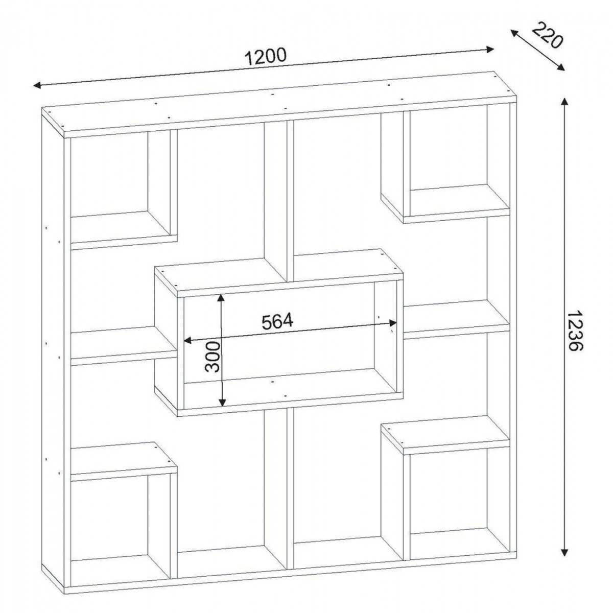 ΒΙΒΛΙΟΘΗΚΗ YOLANTHE ΜΕΛΑΜΙΝΗΣ HM9029.01 ΛΕΥΚΗ 120x22x123,6Υ εκ. ΒΙΒΛΙΟΘΗΚΗ YOLANTHE ΜΕΛΑΜΙΝΗΣ HM9029.01 ΛΕΥΚΗ 120x22x123,6Υ εκ.