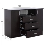 ΜΠΟΥΦΕΣ ΜΕ 2 ΝΤΟΥΛΑΠΙΑ Κ 3 ΣΥΡΤΑΡΙΑ ADLER WENGE HM2430.02 120X45X85Y εκ. ΜΠΟΥΦΕΣ ΜΕ 2 ΝΤΟΥΛΑΠΙΑ Κ 3 ΣΥΡΤΑΡΙΑ ADLER WENGE HM2430.02 120X45X85Y εκ.