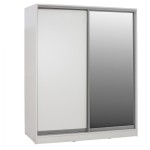 ΝΤΟΥΛΑΠΑ ADLER ΜΕΛΑΜΙΝΗΣ ΛΕΥΚΗ ΜΕ ΚΑΘΡΕΠΤΗ HM2437.03 180X60X210Υεκ. ΝΤΟΥΛΑΠΑ ADLER ΜΕΛΑΜΙΝΗΣ ΛΕΥΚΗ ΜΕ ΚΑΘΡΕΠΤΗ HM2437.03 180X60X210Υεκ.