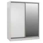 ΝΤΟΥΛΑΠΑ ADLER ΜΕΛΑΜΙΝΗΣ ΛΕΥΚΗ ΜΕ ΚΑΘΡΕΠΤΗ HM2437.03 180X60X210Υεκ. ΝΤΟΥΛΑΠΑ ADLER ΜΕΛΑΜΙΝΗΣ ΛΕΥΚΗ ΜΕ ΚΑΘΡΕΠΤΗ HM2437.03 180X60X210Υεκ.