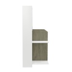 ΓΡΑΦΕΙΟ ΜΕ ΒΙΒΛΙΟΘΗΚΗ ROCHELL ΜΕΛΑΜΙΝΗ OLIVE GREY ΛΕΥΚΟ 146,3x55x128,8Υεκ.HM8886.11 ΓΡΑΦΕΙΟ ΜΕ ΒΙΒΛΙΟΘΗΚΗ ROCHELL ΜΕΛΑΜΙΝΗ OLIVE GREY ΛΕΥΚΟ 146,3x55x128,8Υεκ.HM8886.11