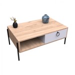ΤΡΑΠΕΖΙ ΣΑΛΟΝΙΟΥ SONAMA ΛΕΥΚΟ HM9247.01 90x56x37,6 εκ. ΤΡΑΠΕΖΙ ΣΑΛΟΝΙΟΥ SONAMA ΛΕΥΚΟ HM9247.01 90x56x37,6 εκ.